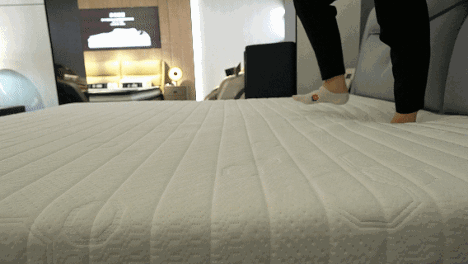 芝华仕智能床测评：多变视觉设计巧饰精致小家 床垫软糯且互动性强（型号：40085床架+艾达床垫+阿尔法电动架）(图23)