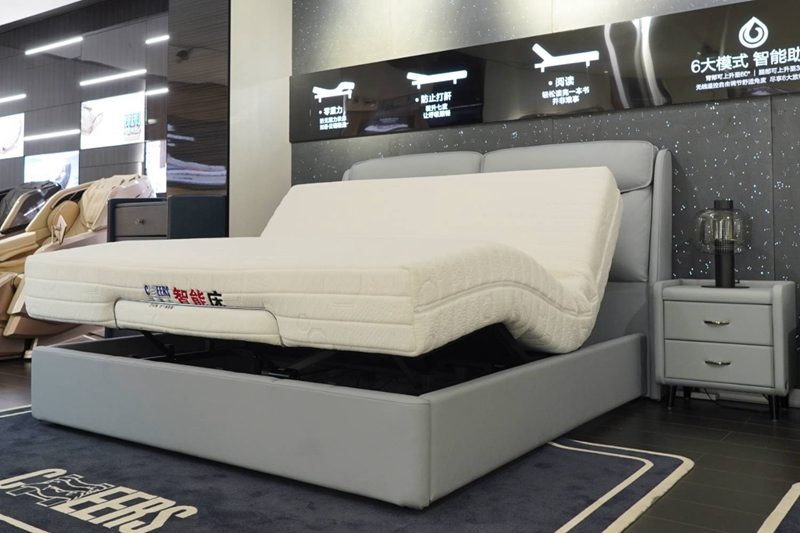 芝华仕智能床测评：多变视觉设计巧饰精致小家 床垫软糯且互动性强（型号：40085 - ��ý���鱨��վ