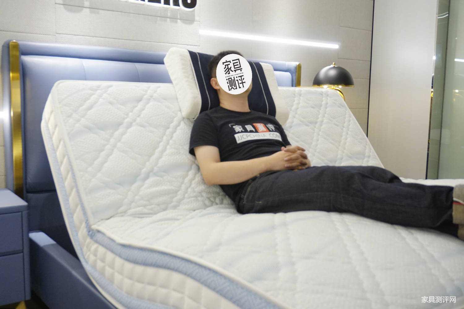 芝华仕智能床测评：半青皮高级床&精致护脊床垫 仪式感和氛围感拉满（型号：贝加尔床架+塞纳河一体式电动床垫）(图34)