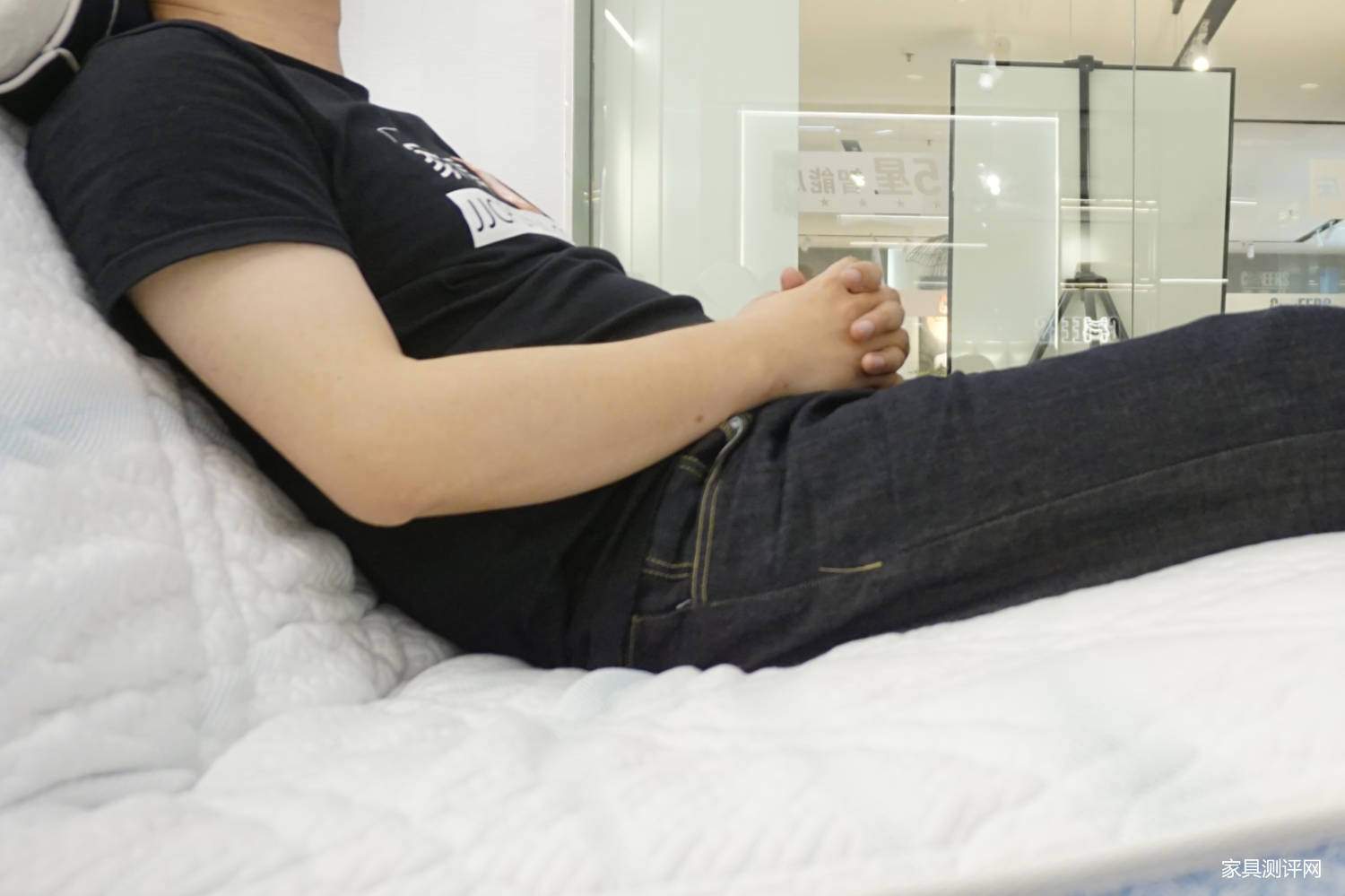 芝华仕智能床测评：半青皮高级床&精致护脊床垫 仪式感和氛围感拉满（型号：贝加尔床架+塞纳河一体式电动床垫）(图36)