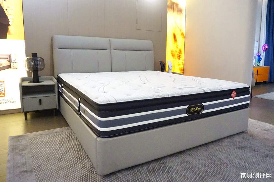 芝华仕5星软床测评：轻薄化造型 柔缓压睡感 一键开启酣睡模式（型号：艾凡床架+艾凡二代床垫）(图1)