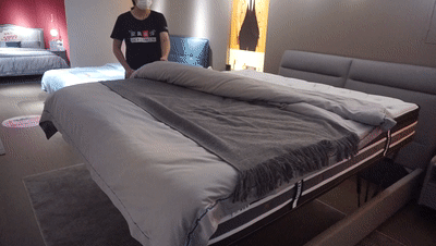 芝华仕5星软床测评：轻薄化造型 柔缓压睡感 一键开启酣睡模式（型号：艾凡床架+艾凡二代床垫）(图19)