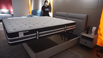 芝华仕5星软床测评：轻薄化造型 柔缓压睡感 一键开启酣睡模式（型号：艾凡床架+艾凡二代床垫）(图18)