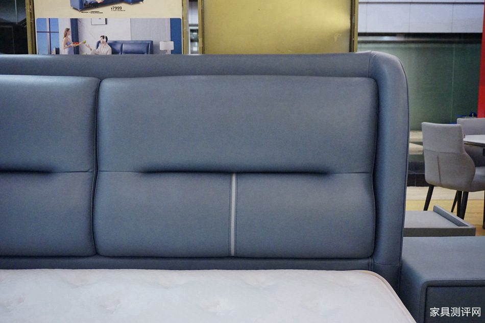 芝华仕5星软床测评：错落式设计抓人眼球 细节工艺走心 打造质感空间（型号：10533床架+美辰床垫）(图4)