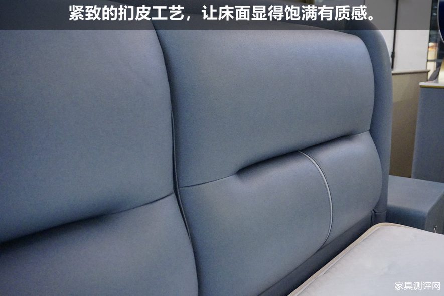 芝华仕5星软床测评：错落式设计抓人眼球 细节工艺走心 打造质感空间（型号：10533床架+美辰床垫）(图8)