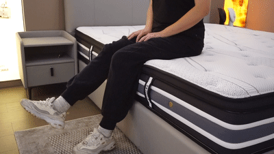 芝华仕5星软床测评：轻薄化造型 柔缓压睡感 一键开启酣睡模式（型号：艾凡床架+艾凡二代床垫）(图25)