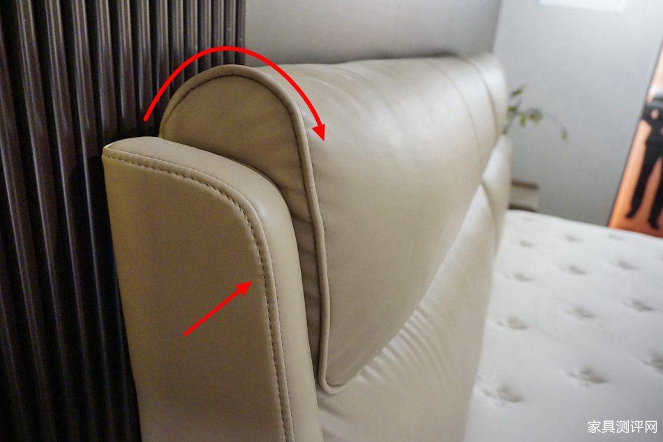 芝华仕5星软床测评：意式小方包造型 睡感无短板 打造质感卧室（型号：波托菲诺床架+波托菲诺床垫）(图9)