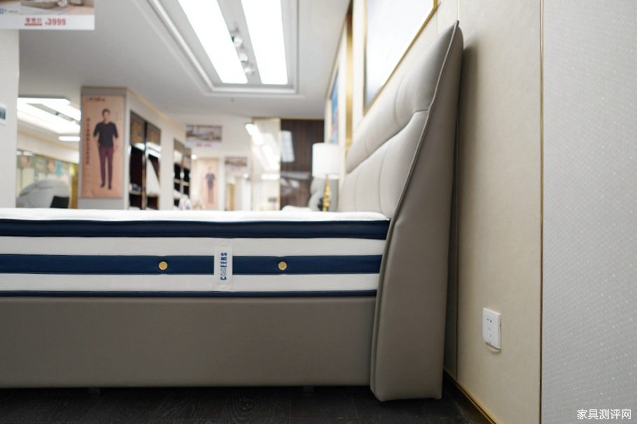 芝华仕5星床垫测评：高性价比真皮床 半旋侧翼个性设计 床垫用料足（型号：C266安加拉套床）(图6)