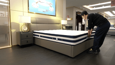 芝华仕5星床垫测评：高性价比真皮床 半旋侧翼个性设计 床垫用料足（型号：C266安加拉套床）(图14)