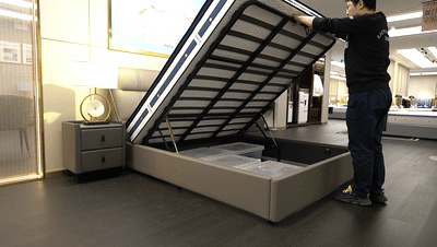 芝华仕5星床垫测评：高性价比真皮床 半旋侧翼个性设计 床垫用料足（型号：C266安加拉套床）(图15)