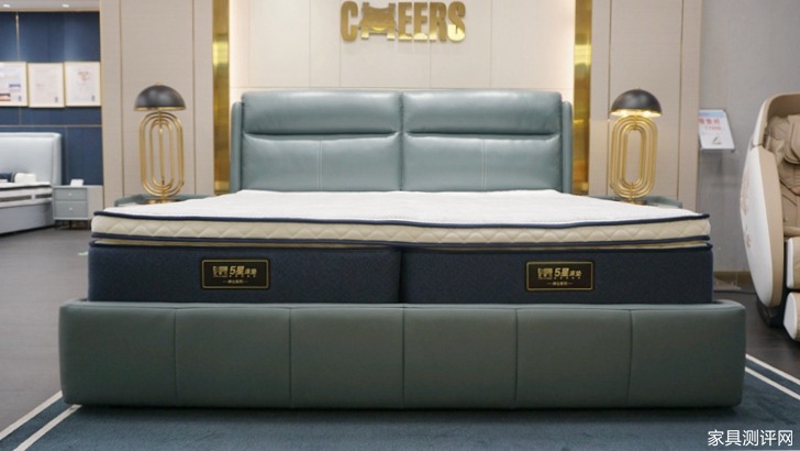 芝华仕5星床垫测评：派头足 品质也好 减震床垫软弹加倍（型号：10750电动套床）(图1)