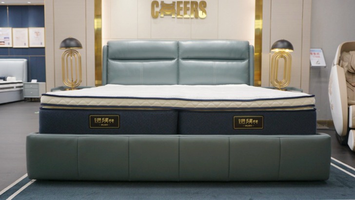 芝华仕5星床垫测评：派头足 品质也好 减震床垫软弹加倍（型号：10750电动套床 - ��ý���鱨��վ
