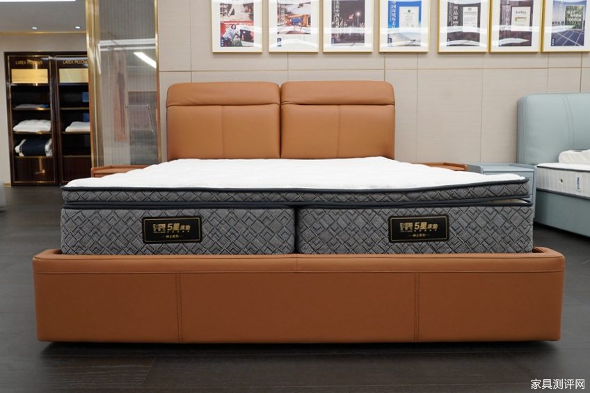 芝华仕5星床垫测评：翻折式可调节床 为主人房注入新鲜感（型号：50812电动套床）(图1)
