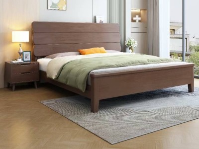 轻奢实木床系列，极简床，简约床，现代时尚床 - Room芯家居