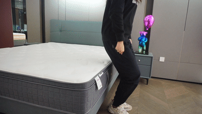 芝华仕5星软床测评：俏皮小猫造型&精巧尺寸设计 俘获年轻一族芳心（型号：颂佳床架+居然完美床垫）(图21)