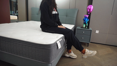 芝华仕5星软床测评：俏皮小猫造型&精巧尺寸设计 俘获年轻一族芳心（型号：颂佳床架+居然完美床垫）(图22)