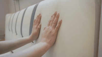 芝华仕5星软床测评：折耳造型显个性 细节加分 满足精致用户所需（型号：馨逸床架）(图11)