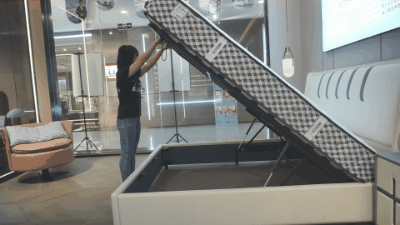 芝华仕5星软床测评：折耳造型显个性 细节加分 满足精致用户所需（型号：馨逸床架）(图15)