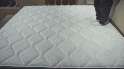 芝华仕5星软床测评：双床屏撞色设计 打造活力空间 床垫软糯宜睡眠（型号：芝初床架+芝初床垫）(图24)