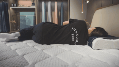 芝华仕5星软床测评：双床屏撞色设计 打造活力空间 床垫软糯宜睡眠（型号：芝初床架+芝初床垫）(图30)