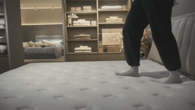 芝华仕5星软床测评：用留白艺术打造都市小家，床垫支撑清晰有助睡眠（型号：芝享床架+安妮床垫）(图19)