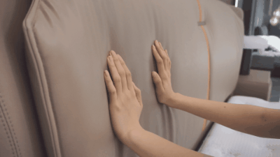 芝华仕5星软床测评：国风旗袍设计联手高级3D床垫 空间韵味和睡眠质感都有了（型号：荣耀享家床架+布兰卡床垫）(图16)