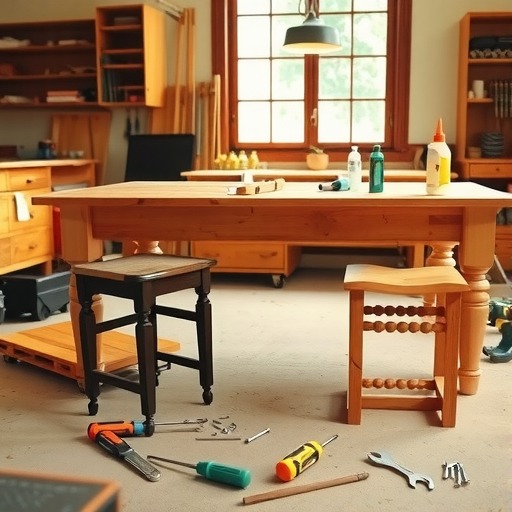 文章家具受损不用慌，快速维修师傅来帮忙，揭秘家具保养秘诀，让你的家焕然一新！(图1)