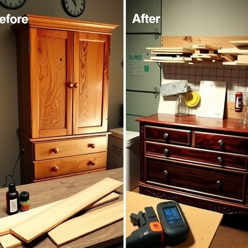 文章家具翻新不求人，木工维修技巧揭秘家具组装无忧(图1)