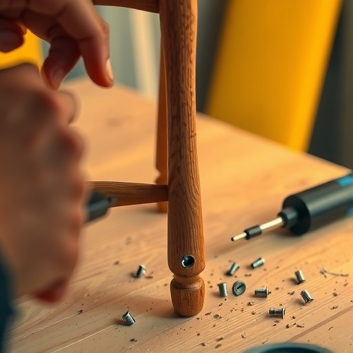 文章家具救星：一招解决椅子螺丝松动难题！(图1)