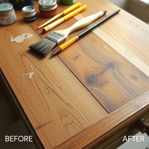 文章家具开裂修复补漆打磨抛光，揭秘木工维修的完美逆袭全过程(图1)