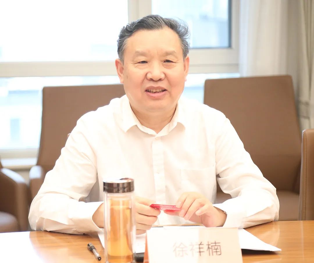 徐祥楠理事长会见宜春丰城高新区党工委书记胡振群一行(图1)