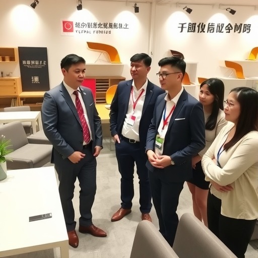 中国家具协会理事长徐祥楠一行前往优派集团调研(图7)