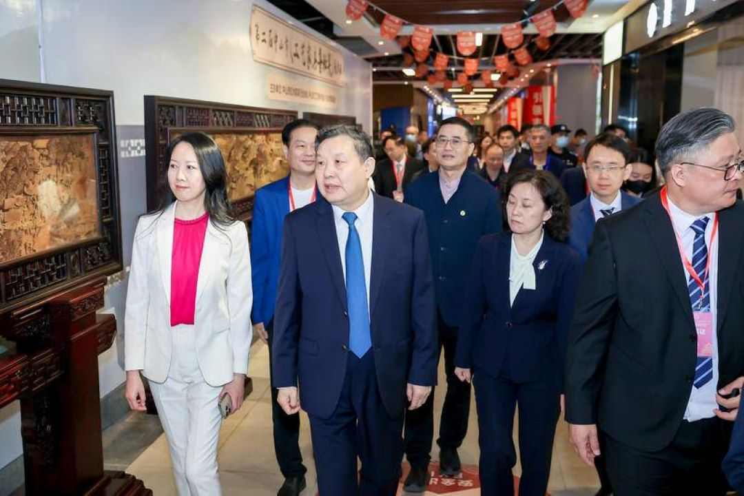 2023中国（中山）红木家具博览会 暨大涌红木家具春季订货会盛大开幕(图6)