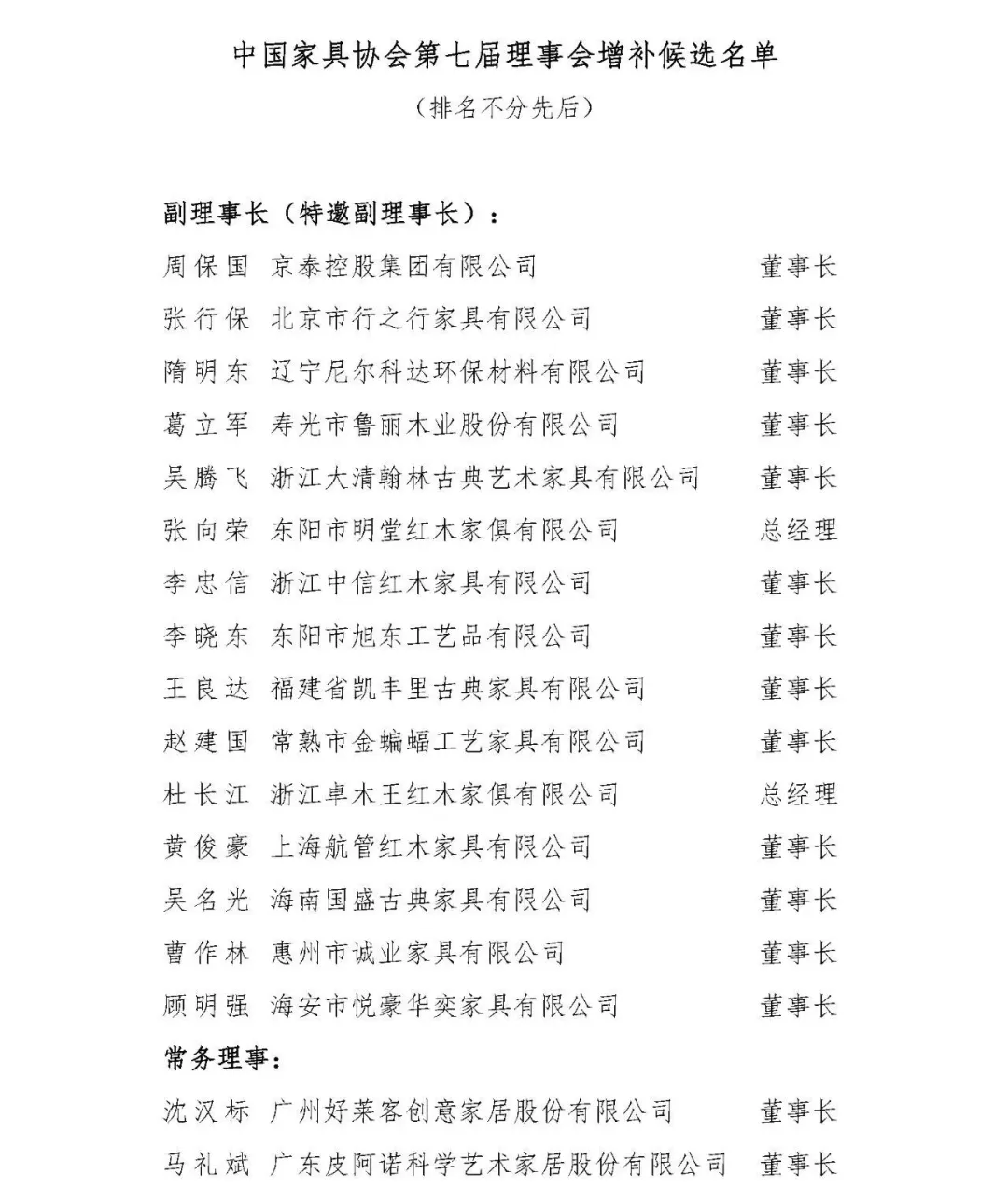 中国家具协会第七届三次理事会成功召开(图7)