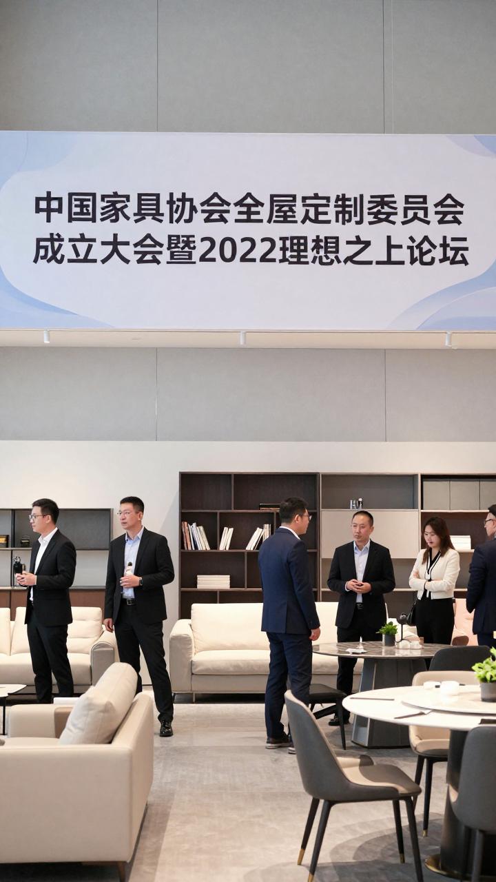 中国家具协会整装和定制委员会成立大会暨2022理想之上高峰论坛成功举办(图13)