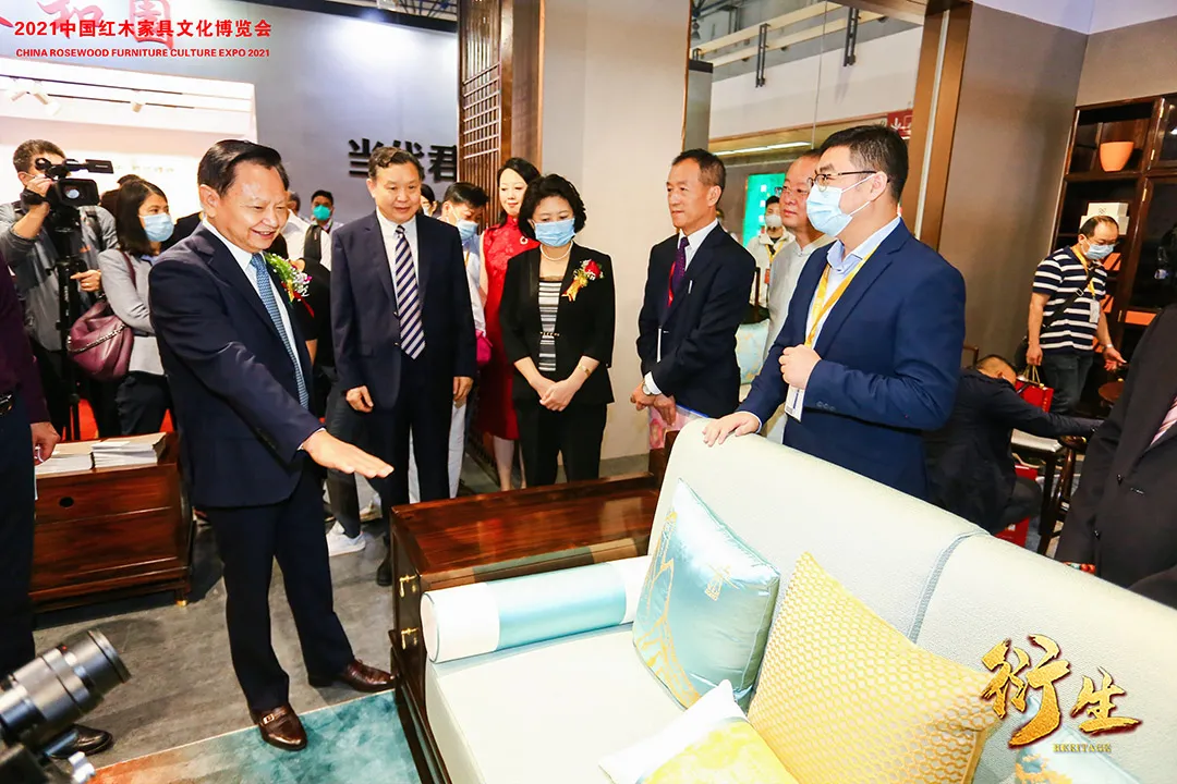 衍生——2021中国红木家具文化博览会盛大开幕(图15)