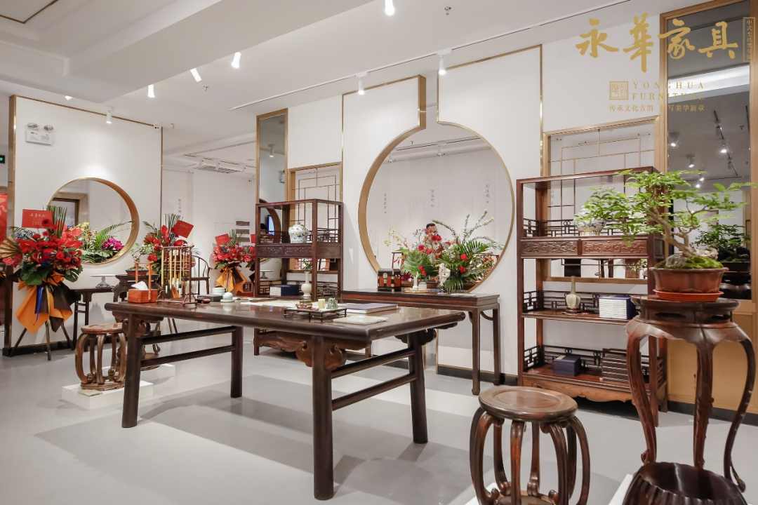 永华红木中式生活美学馆开馆仪式在广州举行(图8)