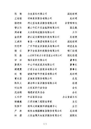 中国家具协会质量标准专业委员会第三届委员会会议在上海召开(图18)