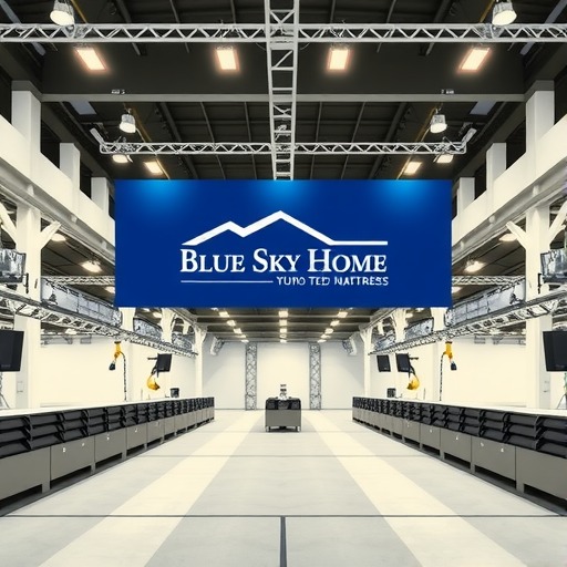 蓝天家居品牌战略发布会暨床垫智能流水线投产仪式成功举办(图9)