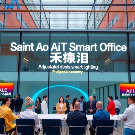 徐祥楠理事长出席圣奥AIoT智慧办公物联华南区域总部一期（预）投产仪式暨新品发布会(图11)