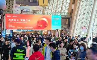 徐祥楠理事长参观第55届中国家博会（广州）办公商用及设备配料展(图26)