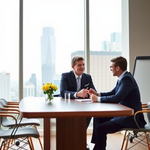 徐祥楠理事长会见香河家具产业发展促进中心