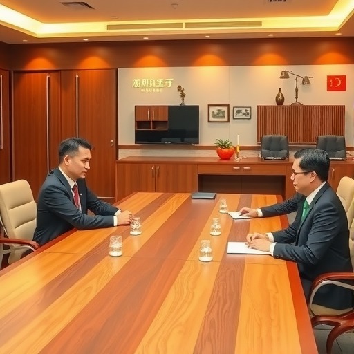 徐祥楠理事长会见大城县人民政府副县长张全