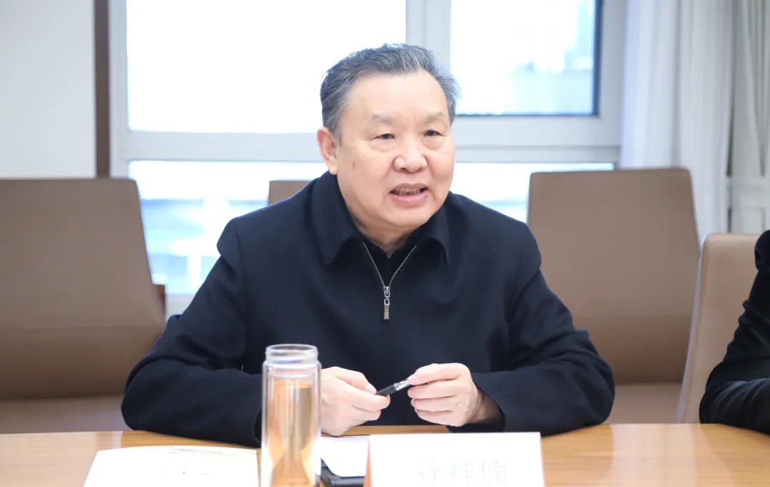 徐祥楠理事长会见天津市宝坻区方家庄镇党委书记唐玉顺一行(图2)