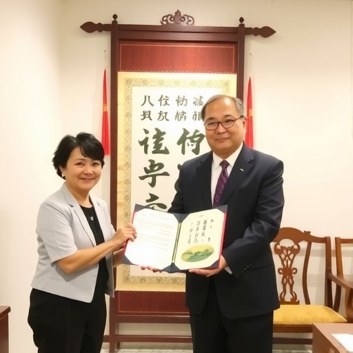 兰考县委、县政府致中国家具协会感谢信