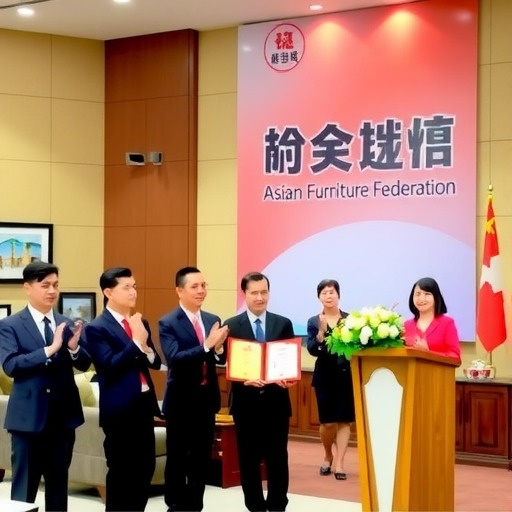 徐祥楠理事长全票当选亚洲家具联合会会长